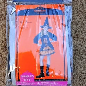 Witch Costume size 7-8